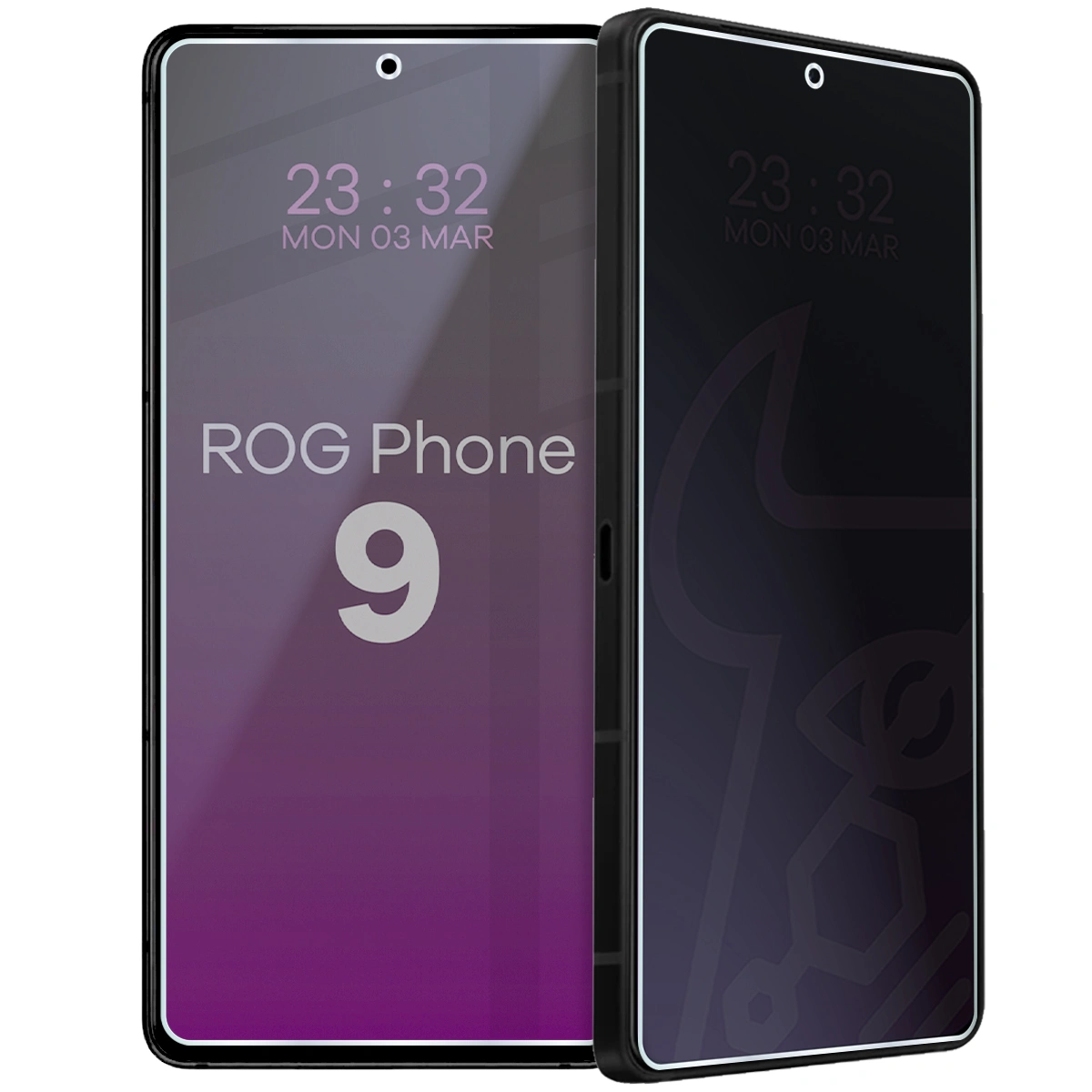 Szkło hybrydowe prywatyzujące Bizon Hybrid Shadow do Asus ROG Phone 9